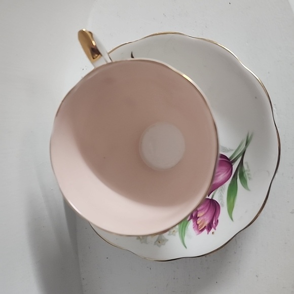 Tulip Tea Cup , Royal Standard Teacup , Fantasy Pattern , Floral Tea Cup - Picture 9 of 9